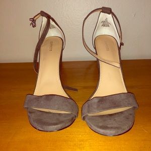 Size 10 Suede; Express High Heels